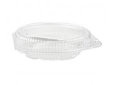 10\" Hinge Pie Container 2.5\" High Dome (100 CT) - S/O