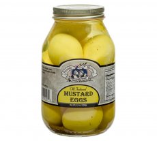 Mustard Pickled Eggs (12/32 OZ) - S/O