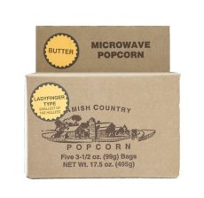 Microwave Butter Hulless Popcorn (6/5 Ct) - S/O