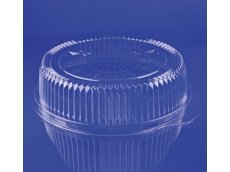 12\" Dome Lid for Deli Trays (25 CT) - S/O