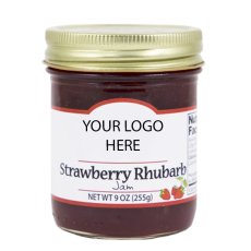 Strawberry Rhubarb Jam (12/9 OZ) - PL