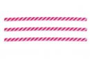 4" Candy Stripe Bag Ties - 2000 CT