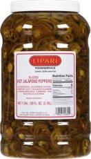Sliced Jalapeno Peppers (4/1 Gal) - S/O