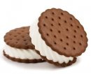 Chocolate Scalloped Ice Cream Wafers (23.35 LB) - S/O