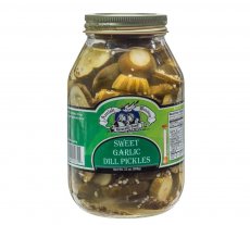 Sweet Garlic Dill Pickles (12/32 OZ) - S/O
