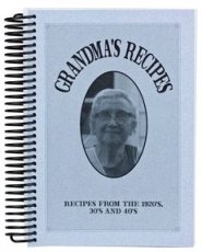 Grandma\'s Recipes Cookbook - S/O