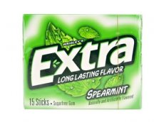 Wrigley Extra Spearmint Gum (10 CT) - S/O