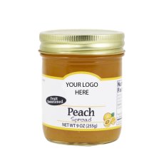 Peach Fruit Sweetened Spread (12/9 OZ) - PL
