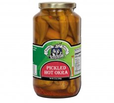 Hot Pickled Okra (12/32 OZ) - S/O