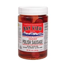 Hot Sausage Polish Pickled (12/8 OZ) - S/O