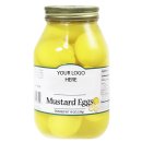 Pickled Mustard Eggs (12/32 OZ) - PL