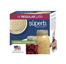 Regular Superb Lids (24/12 Ct) - S/O