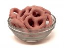 Cherry Yogurt Covered Mini Pretzels (15 LB) - S/O