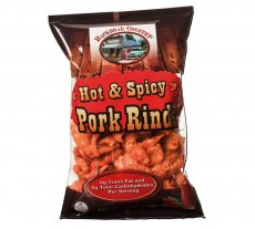 Hot & Spicy Pork Rinds (12/6 OZ) - S/O