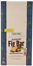 Blueberry Fig Bars, Gluten Free (12 CT) - S/O