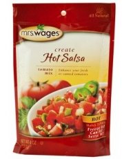 Mrs. Wages Hot Salsa Mix (12/4 OZ) - S/O
