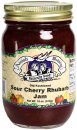 Sour Cherry Rhubarb Jam (12/18 OZ) - S/O