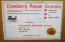 Cranberry Pecan Granola (15 LB)