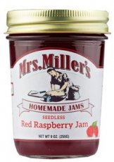 Seedless Red Raspberry Jam (12/9 OZ) - S/O