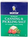 Canning & Pickling Salt (9/4 LB) - S/O
