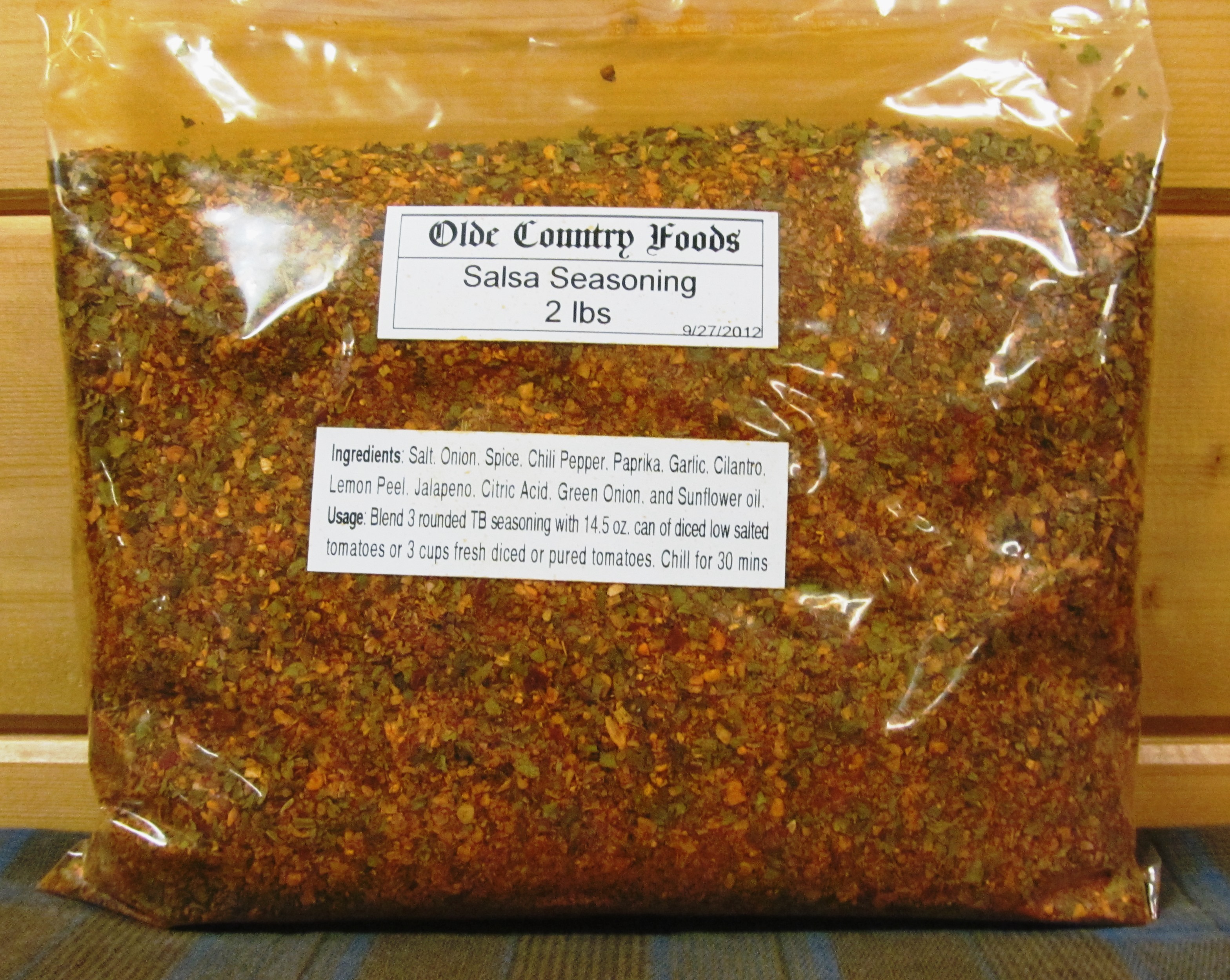 Salsa Seasoning [230535] Olde Country Foods, Wholesale bulk foods